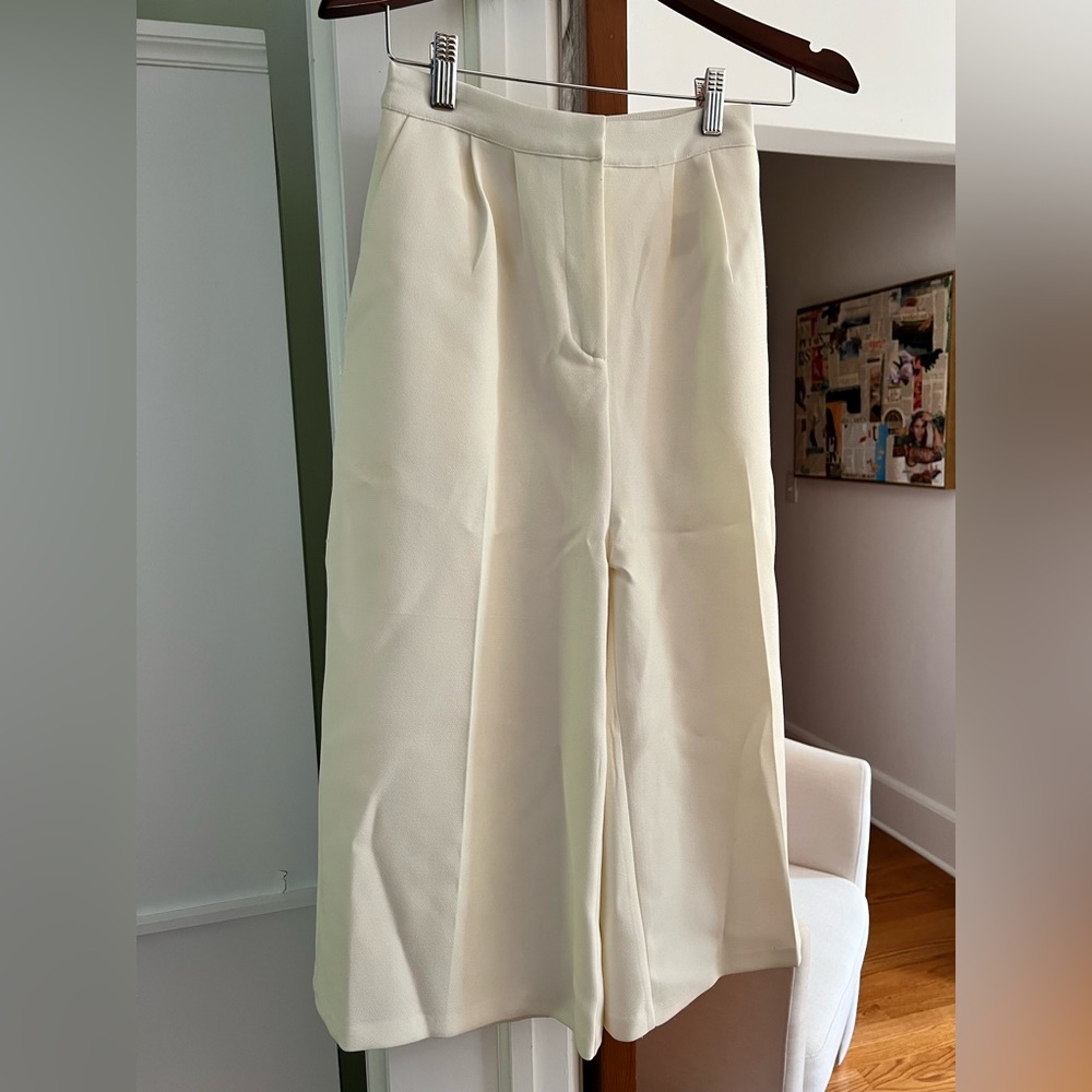 English Factory Ivory Gaucho Trouser